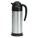 Update International Black S/S Vacuum Insulated 33 Oz Cream Server