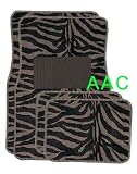 41e7mUk4WtL. SL160  A Set of 4 Universal Fit Animal Print Carpet Floor Mats for Cars / Truck   Tiger