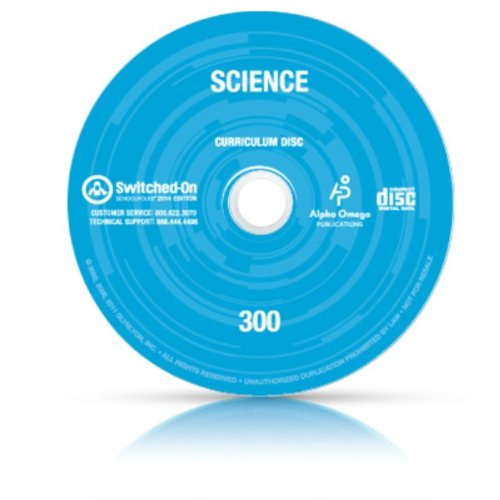 2014 Switched on Schoolhouse, 3rd Grade, Grade 3 Science Curriculum by AOP (Alpha Omega HomeSchooling), SOS CD-ROM