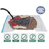 8 PACK Space Saver Vacuum Storage Bags Medium size (28"X20")+ 2 Travel Storage Bags