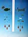 Glass & Metal Windchime - Cat / Dog 2 PER PACK (630516)