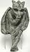 Thumb Sucking Baby Gargoyle Concrete Shelf Sitter