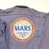 Denim Jacket with MARS Logo Embroidered on Back by Lee