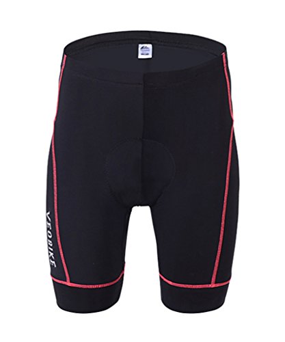 Lorata Men's Bicycle Cycling Shorts Pants 3D Padded