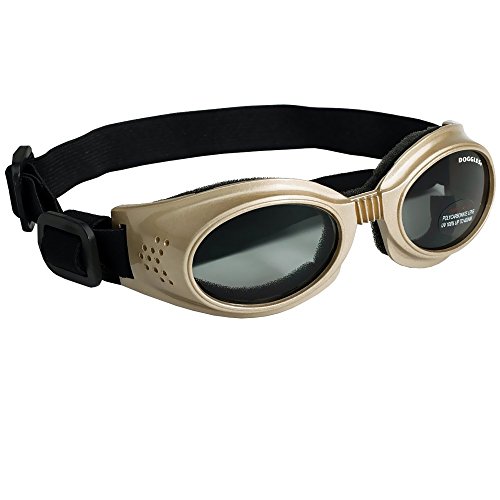 Doggles Originalz Small Frame Goggles for Dogs with Smoke Lens