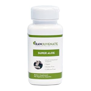 Raw Green Organics Rawjuvenate Aloe Supplement, 0.25 Pound