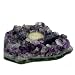 Amethyst Crystal Cluster with built in Candle Holder