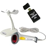 Hands Free USB Automatic Scanning Barcode Bar-code Scanner Reader with Adjustable Stand