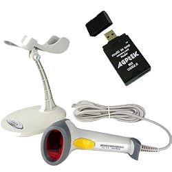 Hands Free USB Automatic Scanning Barcode Bar-code Scanner Reader with Adjustable Stand