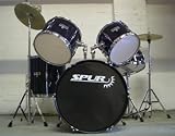 from Spur Spur RSCK1 Acoustic Drumkit | Black | Exclusive to Rimmers Music (Model RSCK1)