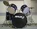 from Spur Spur RSCK1 Acoustic Drumkit | Black | Exclusive to Rimmers Music Model RSCK1