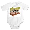 Onesie with weasel, ferret