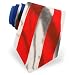 Men's Long May She Wave Tie by Fun Ties in Multicolor