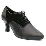 C1688 Black Practice Dance Shoes 2.5Heel