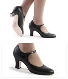 Capezio Manhattan Leather Character
