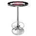 Trademark The Officially Ncaa Licensed The Ohio State University Logo Padded Bar Stool(Black Pub Table), Black