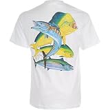 Guy Harvey Bull Dolphin, Wahoo, Kingfish Tee