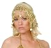 Golden Headpiece with Coins and Beads