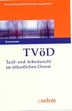 Produkt-Bild: TV&ouml;D - Tarif- und Arbeitsrecht im &ouml;ffentlichen Dienst (Grundwerk)