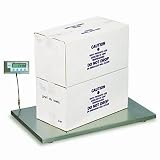 Salter Brecknell PS500-22S Salter Brecknell PS500 Lightweight Floor Scale, 500 lb., 22 x 22 Platform