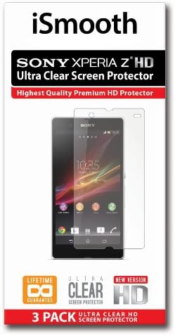 iSmooth Sony Xperia Z Screen Protector - Retail Packaging - Clear