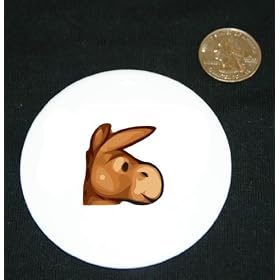 3" button / pin printed with Emule Icon