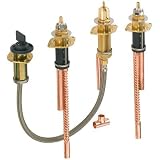 Delta Faucet R4707 Flexible Roman Tub with Hand shower Rough