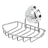 Better Living Products Twist 'n Lock Suction Mount Soap Dish, Chrome