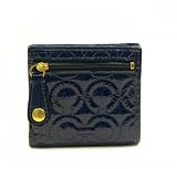 NEW AUTHENTIC COACH GRAMERCY PATENT EMBOSSED LEATHER SMALL MINI WALLET (Cobalt Blue) Review