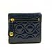 NEW AUTHENTIC COACH GRAMERCY PATENT EMBOSSED LEATHER SMALL MINI WALLET (Cobalt Blue)