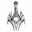 BICO AUSTRALIA JEWELRY (E299) REAPER - GUIDE OF SOULS - Comes with a Generic 18 inch (to 20in) Adjustable 4mm Black Rubber Necklace.