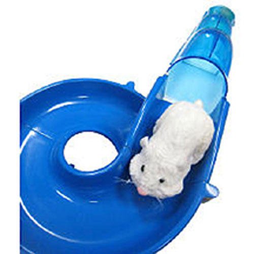 Set of 4 Zhu Zhu Hampsters. Fun House and Spiral Slide & Ramp Mega Bundel
