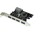 PC Trading PCI-Express 4 Port USB 3.0 Expansion Card - Win XP, Win Vista and Win 7 (32-Bit + 64-Bit) Compatible - High Speed up to 5.0 Gbps (625Mbps) - Driver CD Included
