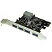 PC Trading PCI-Express 4 Port USB 3.0 Expansion Card - Win XP, Win Vista and Win 7 (32-Bit + 64-Bit) Compatible - High Speed up to 5.0 Gbps (625Mbps) - Driver CD Included