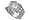 14K White Gold Hand-Crafted Matte-Finish Designer Ring, Enhaced with Bezel Set Diamonds., 5