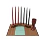 Kwanzaa Arc Candleholder & Celebration Set - Made in Ghana