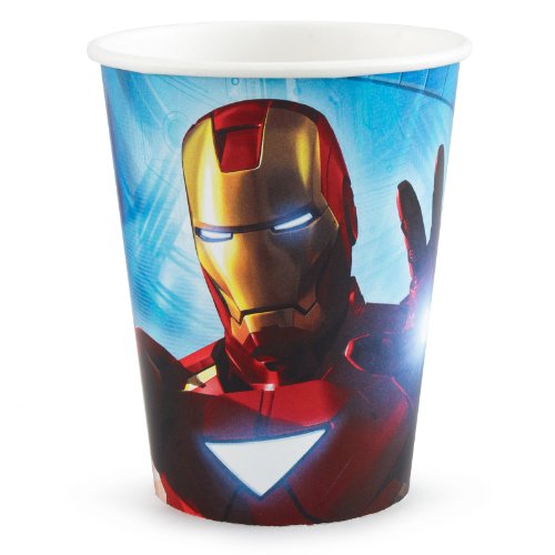 Iron Man Birthday Party 8 Count