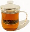 GROSCHE KENT Infuser Teamug - Tea cup; 400 ml 13.5 fl. oz capacity, A Glass Teapot In a Cup!