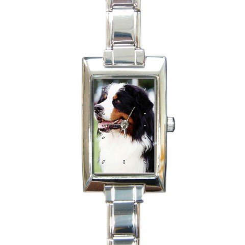 Bernese Mountain Dog Italian Charm Watch