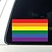 Customize Right Rainbow Flag Gay Pride - Sticker Decal Bumper Window - Equal Rights Movement Marriage Evolve