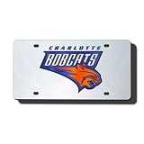 Charlotte Bobcats License Plate Laser Tag