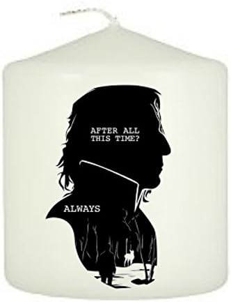 Professor Snape Themed Candle