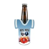Super Bowl XLVI 46 Dueling Helmets Match Up New York Giants vs New England Patriots 2011 - 2012 Bottle Jersey Koozie Cooler