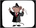 Mouse Pad with body, individuals, gentleman, individual, policeman, humans, mouse, person, human, persons, officer, people