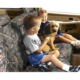 Seat Saver WT Series for Commercial Work Trucks Bench Seat Cover - Fits 2004-2005 FORD Standard Duty PICKUP Extended & Regular Cab, base model , Front bench with molded headrests , Conceal Brown