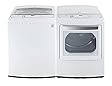 LG POWER PAIR SPECIAL-Mega Capacity High Efficiency Top Load Laundry System with ELECTRIC Dryer *Pure White* (WT1701CW_DLEY1701W)