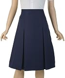 Plus 3 Inch Box Pleated Skirt