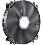 Cooler Master MegaFlow 200 - Sleeve Bearing 200mm Silent Fan for Computer Cases (Black)
