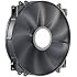 Cooler Master MegaFlow 200 - Sleeve Bearing 200mm Silent Fan for Computer Cases (Black)