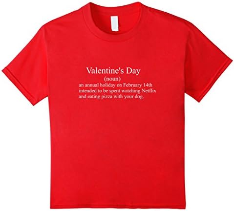 Valentine's Day, Netflix, Pizza &amp; Dog - Kids 10 - Red